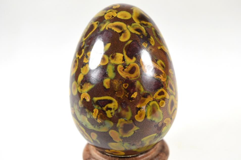 Fruit Jasper Egg 6.1cm | Image 1