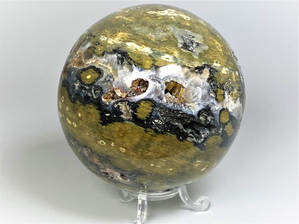 Orbicular Jasper Sphere 9.2cm | Image 1