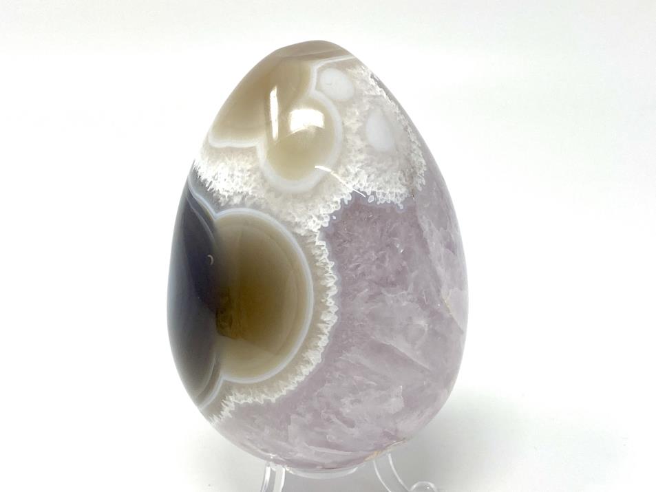Druzy Amethyst Agate Egg 10.2cm | Image 1
