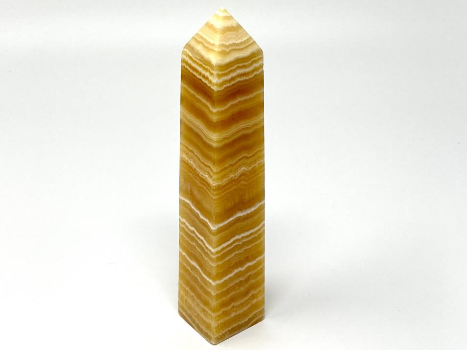 Banded Orange Calcite Tower Large 16.3cm | Image 1
