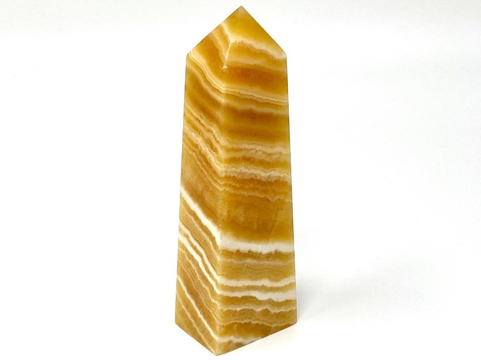 Banded Orange Calcite Tower 13.2cm | Image 1
