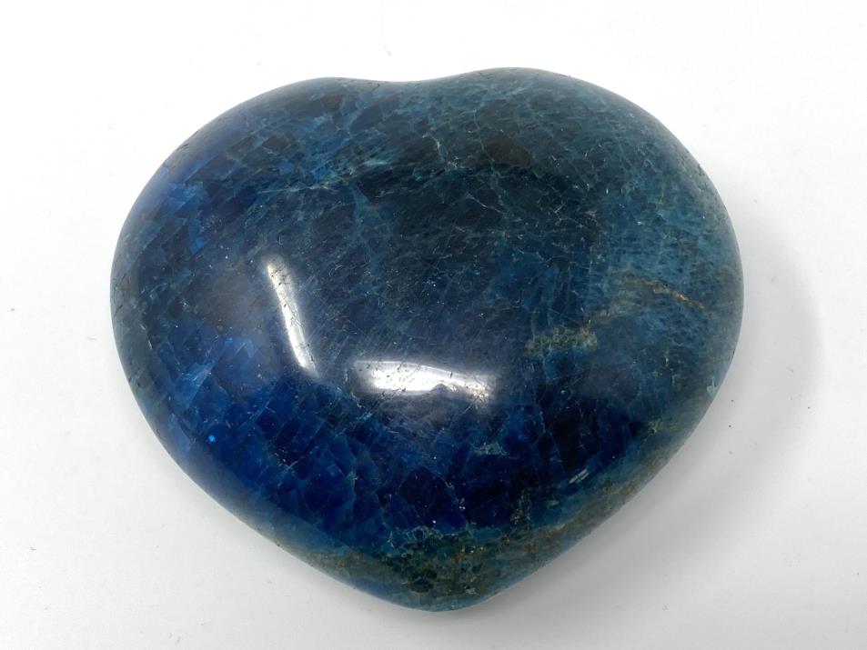Blue Apatite Heart Large 8.5cm | Image 1