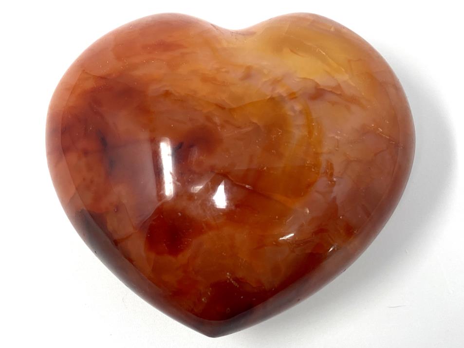Carnelian Heart Large 8.7cm | Image 1