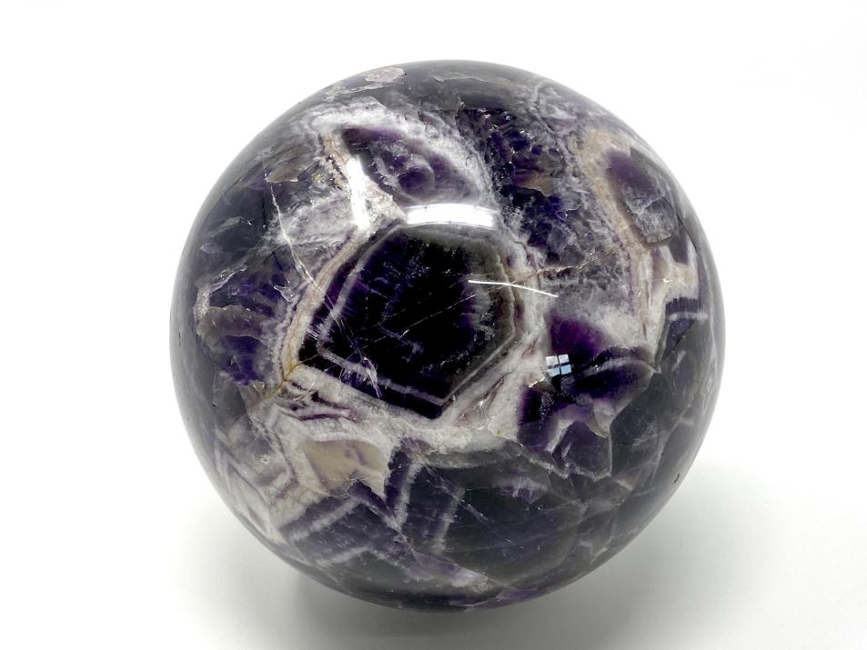 Chevron Amethyst Sphere Large 11.1cm | Image 1