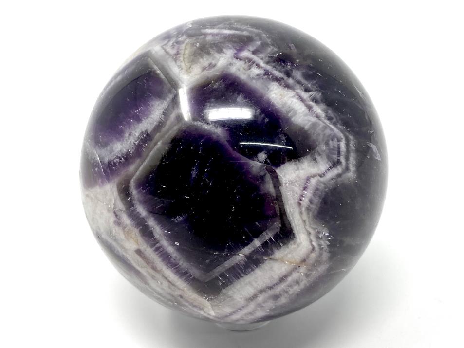 Chevron Amethyst Sphere 6.5cm | Image 1