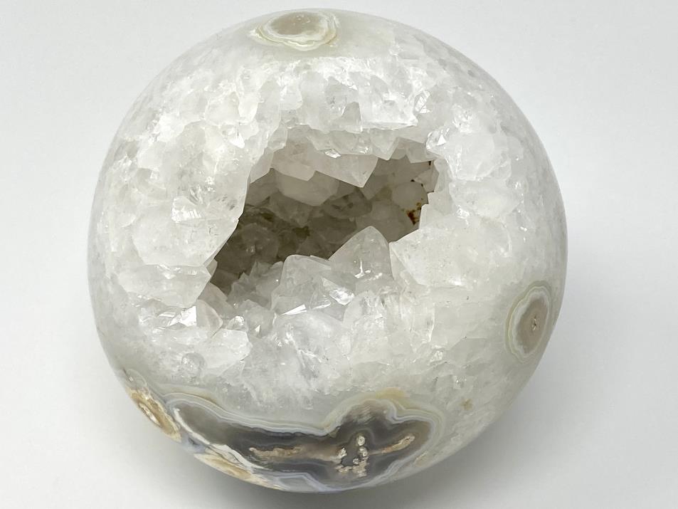 Druzy Agate Geode Sphere Large 11cm | Image 1