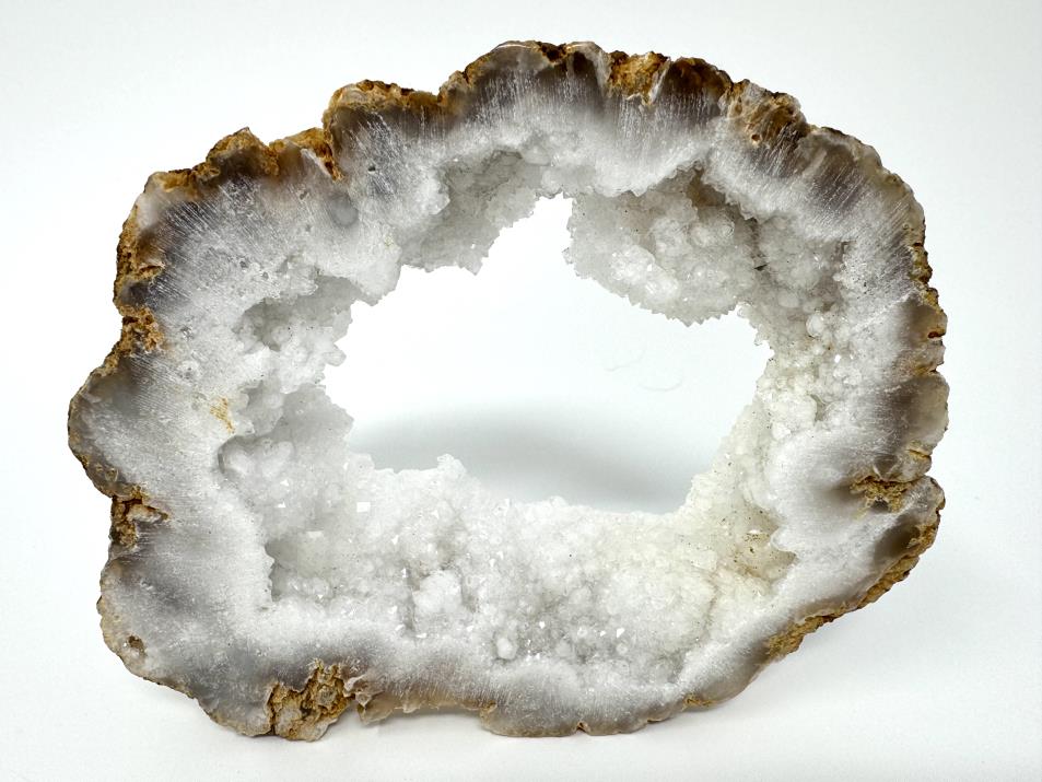 Druzy Quartz Geode Slice 13.8cm | Image 1