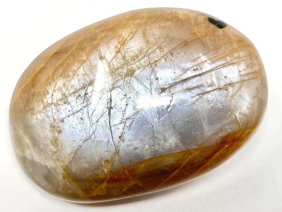 Flashy Peach Moonstone Pebble 6.5cm | Image 1