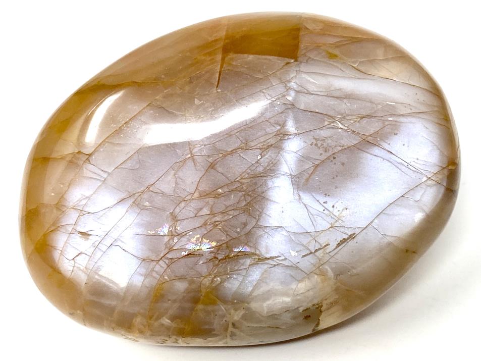 Flashy Peach Moonstone Pebble 6.2cm | Image 1