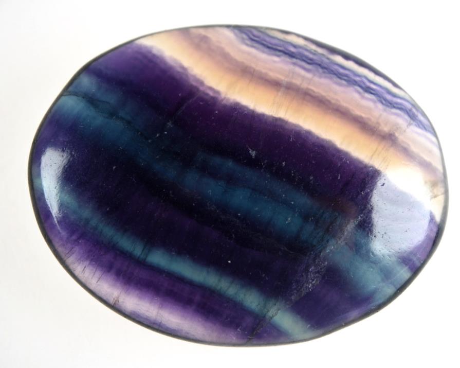 Rainbow Fluorite Pebble 93grams | Image 1