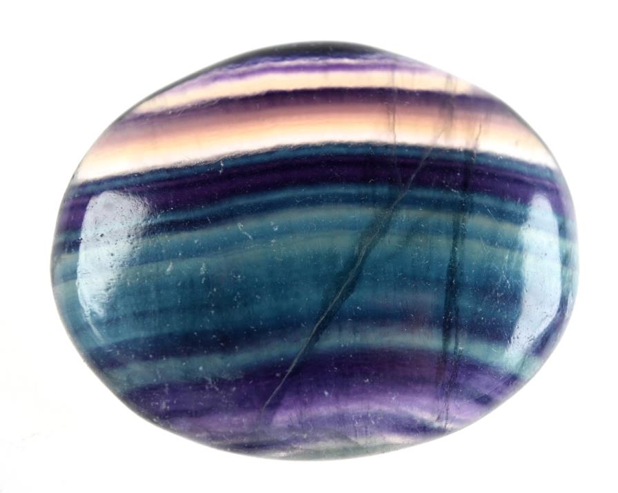 Rainbow Fluorite Pebble 134grams | Image 1
