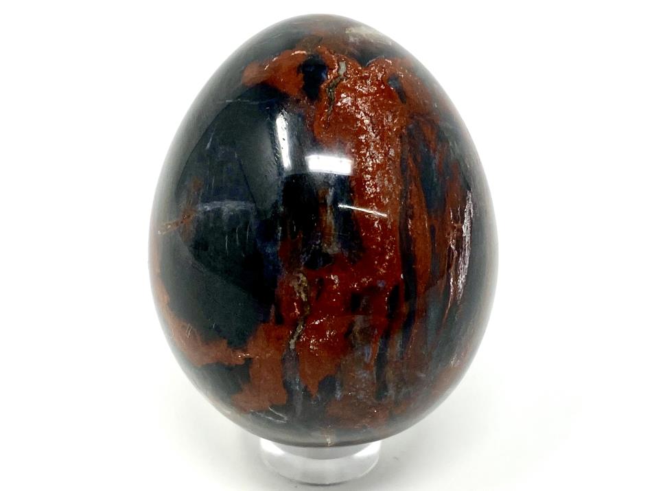 Fossil Wood Egg 5.2cm | Image 1