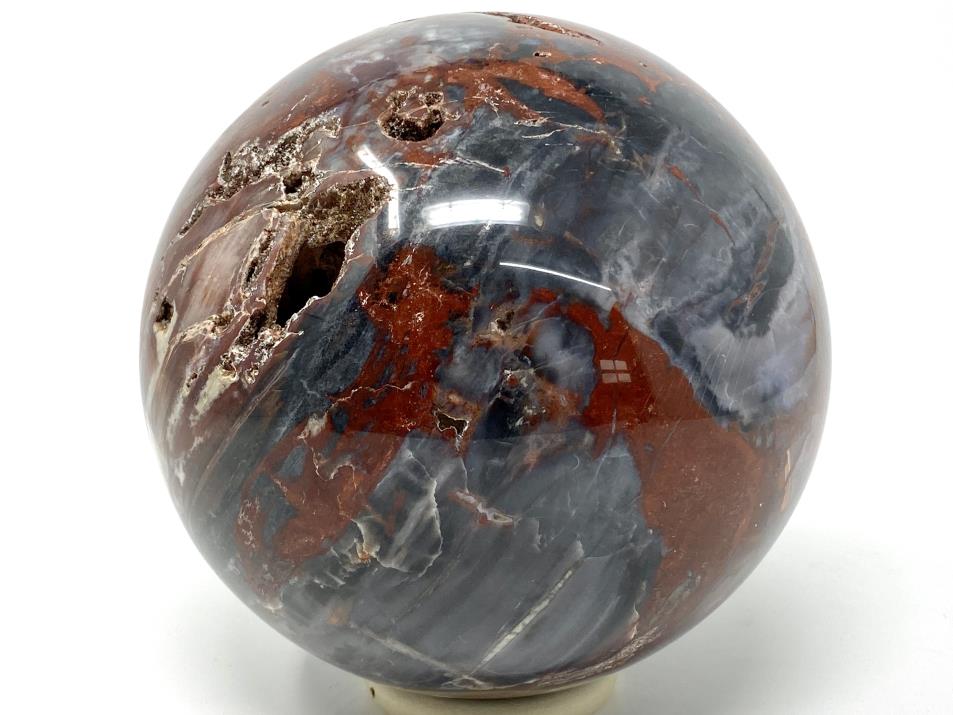 Fossil Wood Sphere Large 14.2cm | Image 1