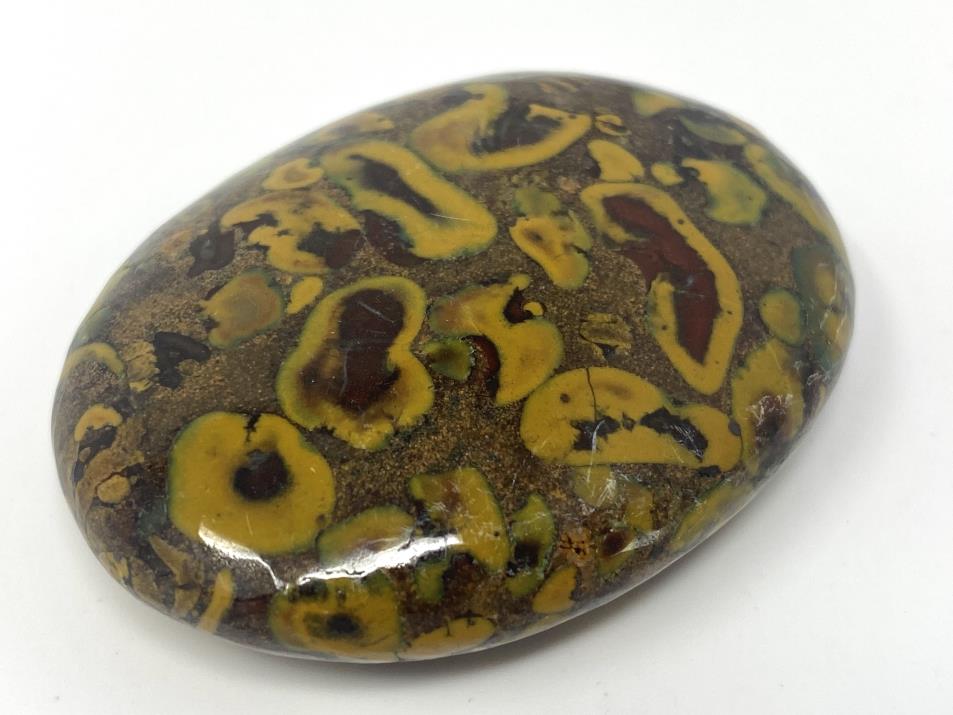 Fruit Jasper Flat Pebble 5.7cm | Image 1