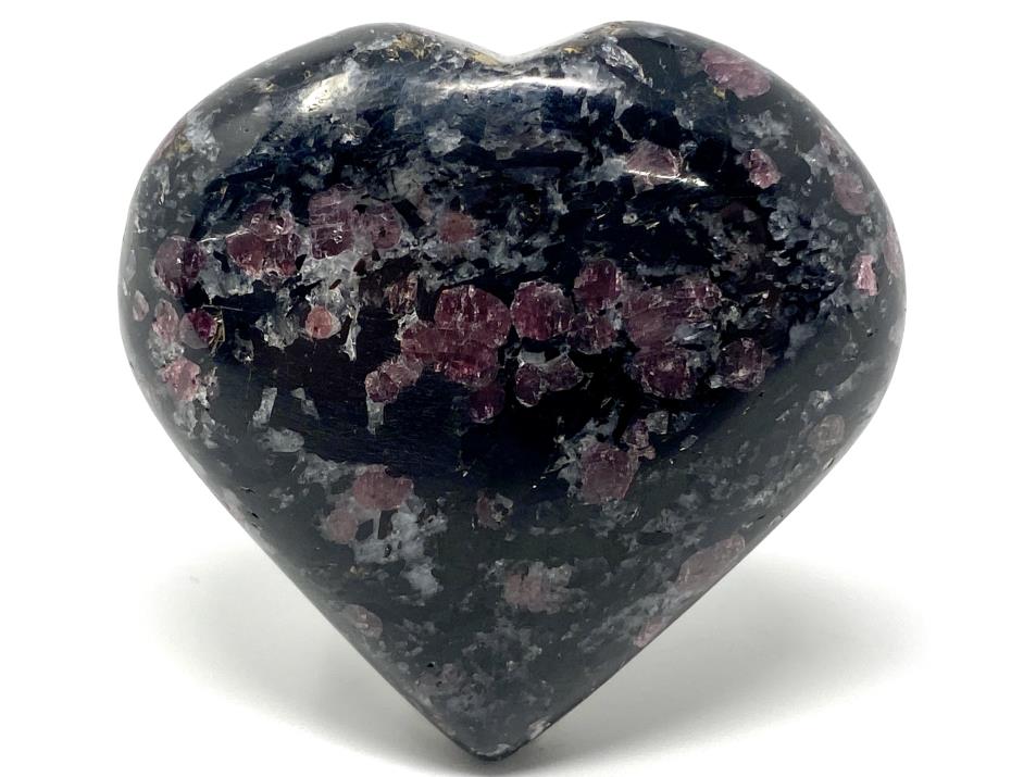 Garnet in Black Tourmaline Heart 6cm | Image 1