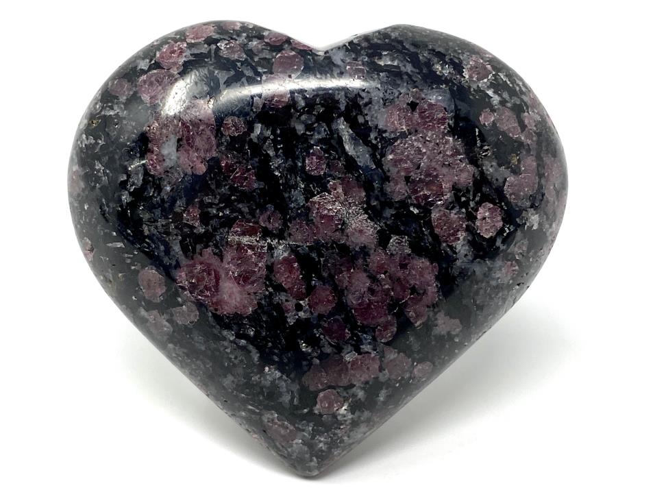Garnet in Black Tourmaline Heart 6.9cm | Image 1