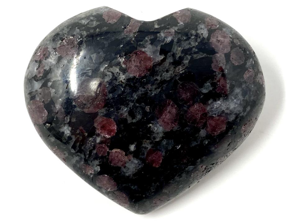 Garnet in Black Tourmaline Heart 5.4cm | Image 1