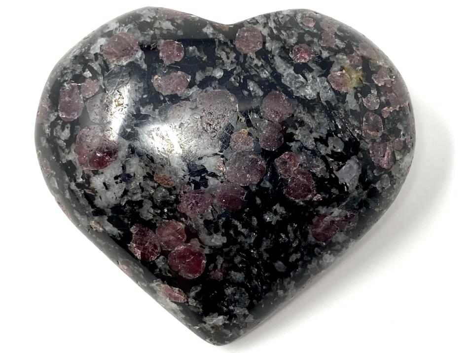 Garnet in Black Tourmaline Heart 5.9cm | Image 1