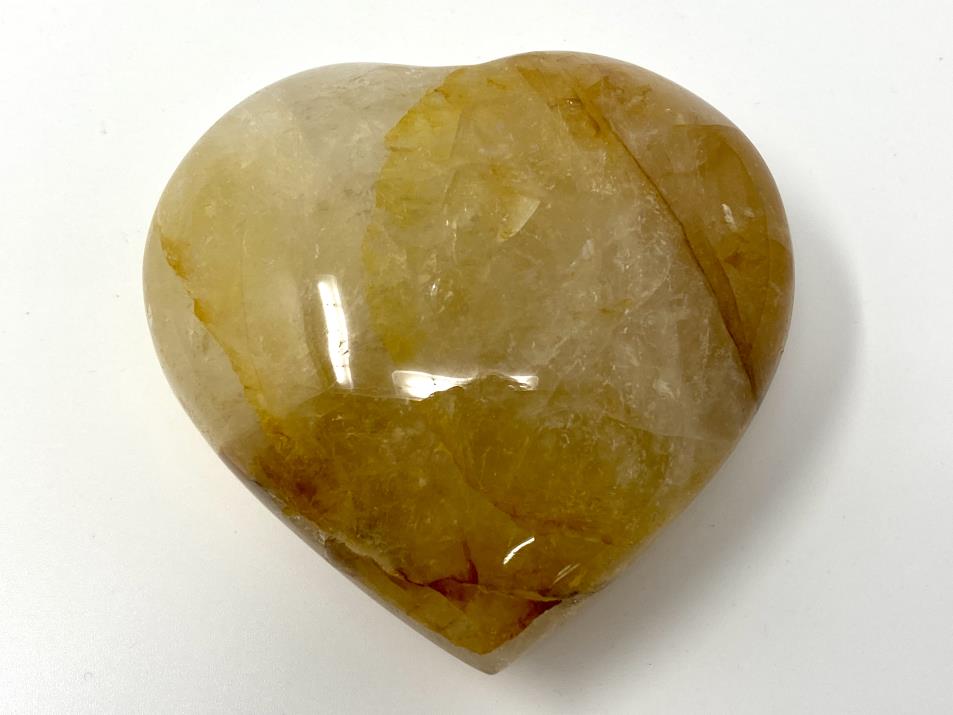 Yellow Quartz Heart 8cm | Image 1