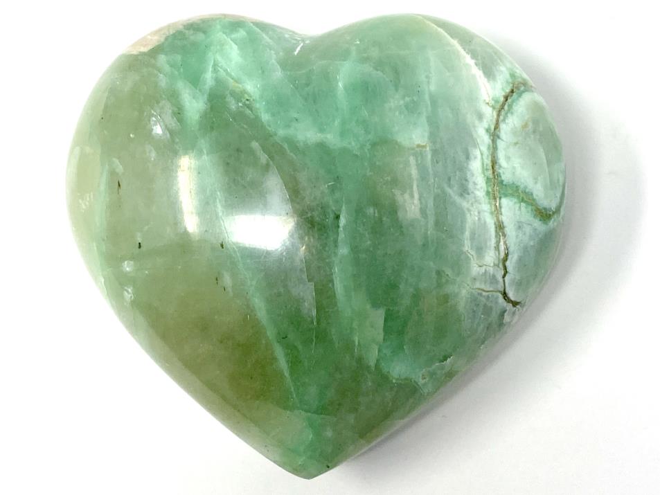 Green Moonstone Heart 6.9cm | Image 1