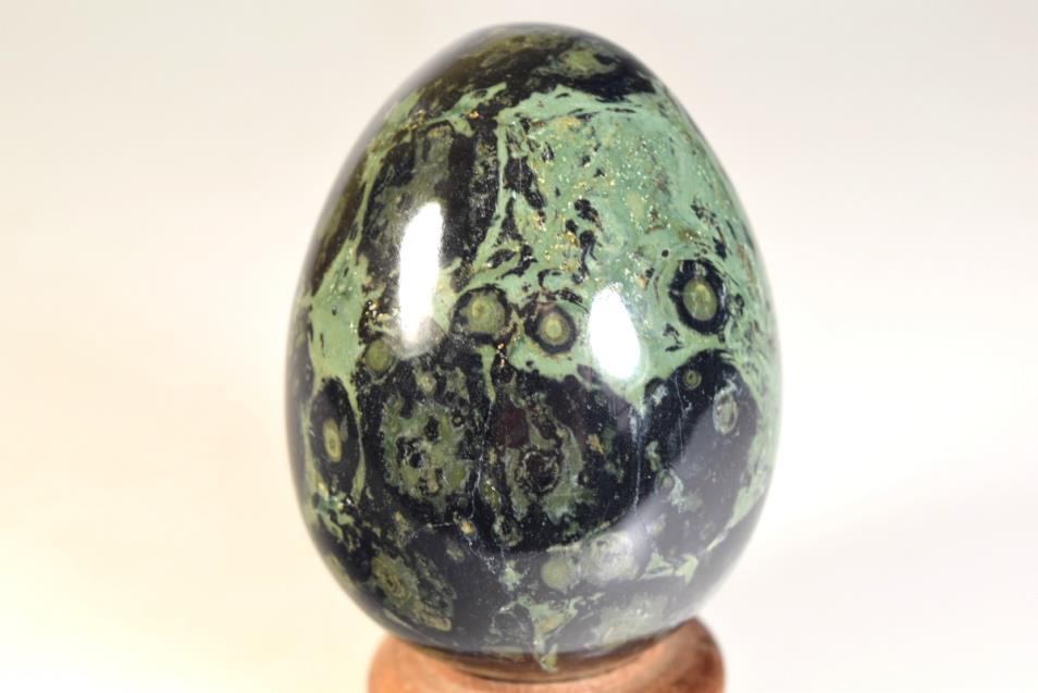 Kambaba Jasper Egg 6.54cm | Image 1