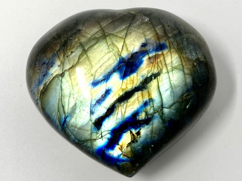 Labradorite Heart 6.6cm  | Image 1