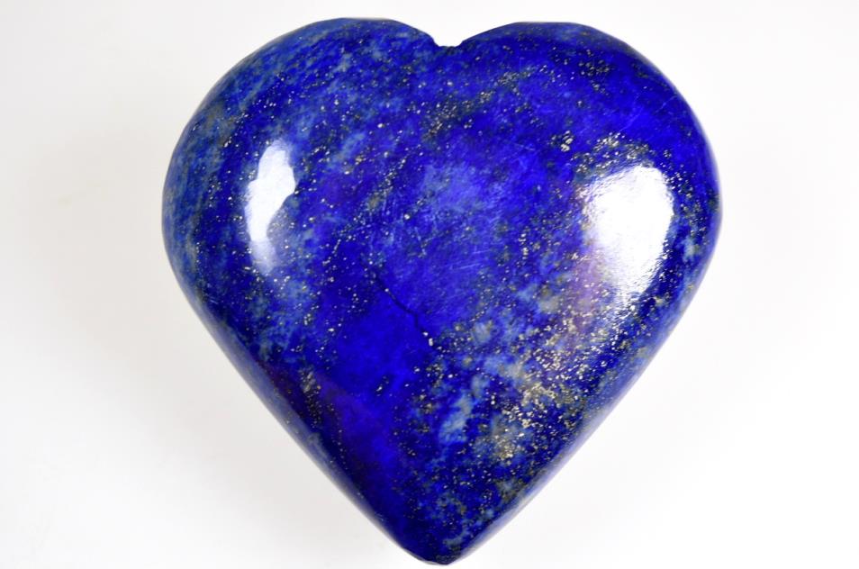 Lapis Lazuli Heart 6.1cm | Image 1