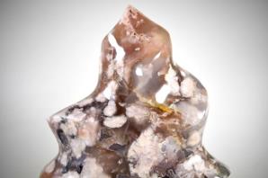 Cherry Blossom Agate Flame Shape Large 19.1cm | Image 2