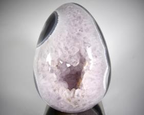 Druzy Amethyst Agate Egg 18cm | Image 2