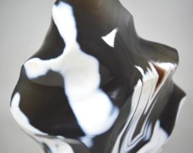 Orca Agate Flame Shape Large 14cm | Image 2