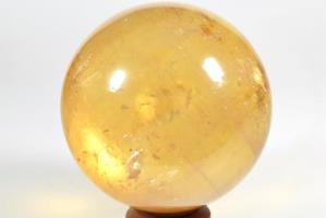 Optical Honey Calcite Sphere 8.7cm | Image 3