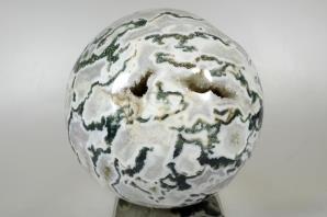 Druzy Moss Agate Sphere 16cm | Image 6