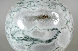 Druzy Moss Agate Sphere 12.4cm | Image 3