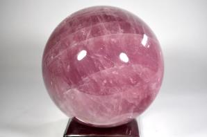 Large Rose Quartz Sphere 18.5cm | Image 3
