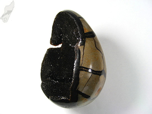 Black Septarian Egg 11.5cm | Image 2