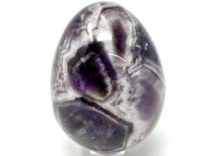 Chevron Amethyst Egg 6.2cm | Image 2