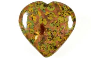 Fruit Jasper Heart 7.4cm | Image 2