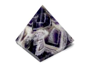 Chevron Amethyst Pyramid 6.1cm | Image 2