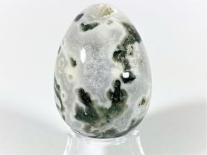 Moss Agate Egg 6.1cm | Image 2