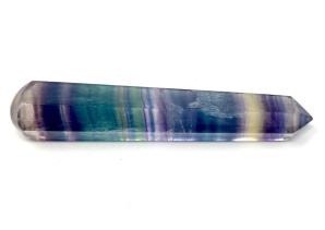 Rainbow Fluorite Wand 11.4cm | Image 2