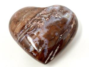 Fossil Wood Heart 6.8cm | Image 2