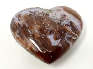 Fossil Wood Heart 6.8cm | Image 3