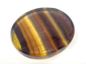 Yellow Fluorite Flat Pebble 5.5cm | Image 2