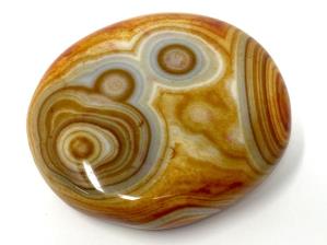 Banded Agate Flat Pebble 6cm | Image 2