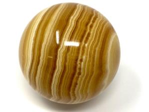 Banded Orange Calcite Sphere 6.9cm | Image 2