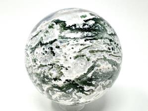 Druzy Moss Agate Sphere 5.3cm | Image 2