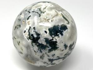 Druzy Moss Agate Sphere Large 8.2cm | Image 5
