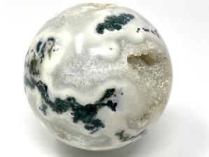 Druzy Moss Agate Sphere Large 8.2cm | Image 4