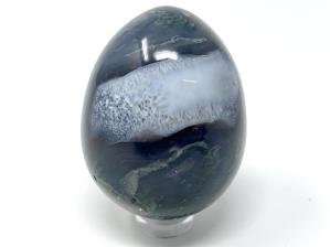 Druzy Moss Agate Egg 5.4cm | Image 2