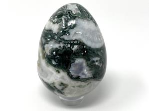 Druzy Moss Agate Egg 5.6cm | Image 2